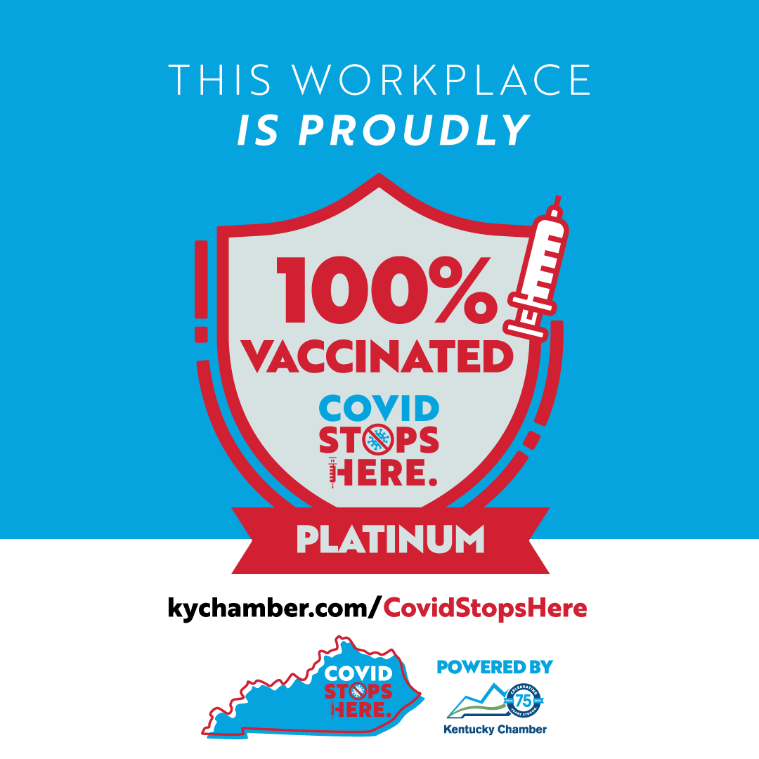 KASAP recognized for achieving 100% workplace vaccination rate