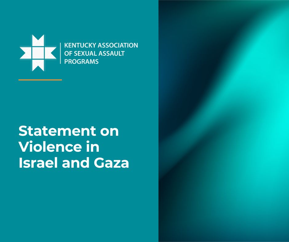 Statement on Violence in Israel and Gaza