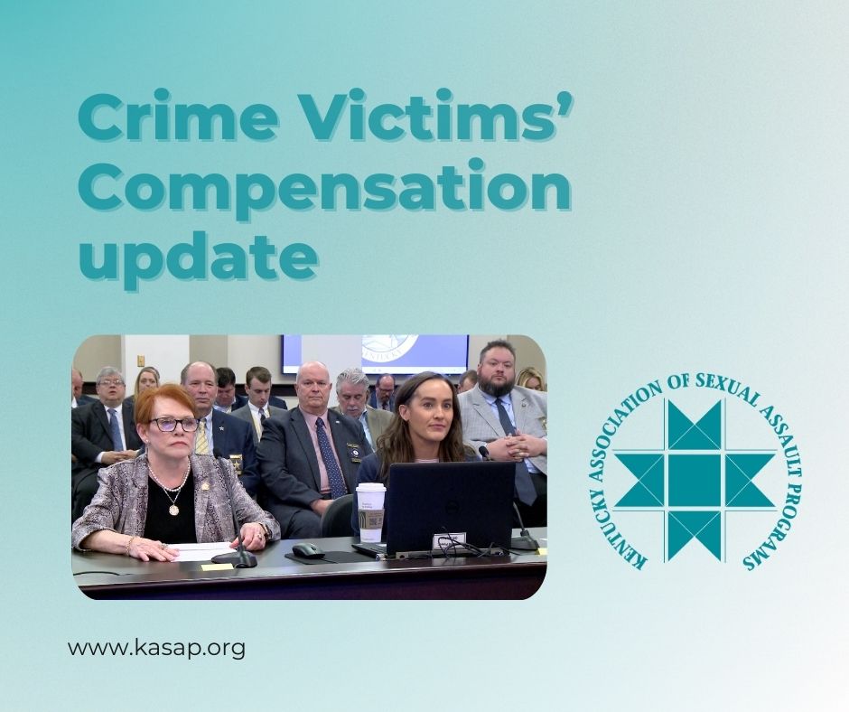 KASAP position statement: SB 319 Crime Victims’ Compensation