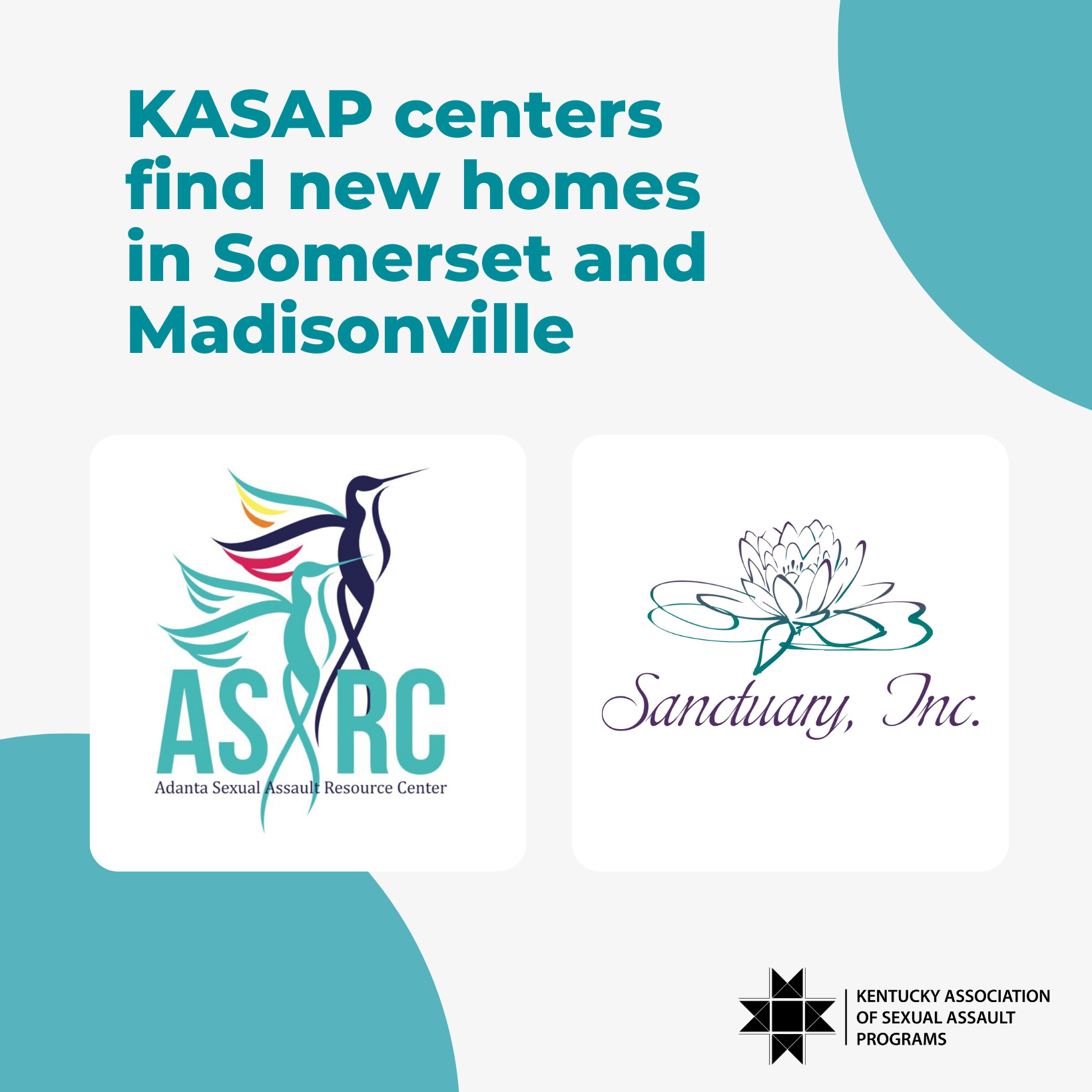KASAP Centers Find New Homes in Somerset and Hopkins County